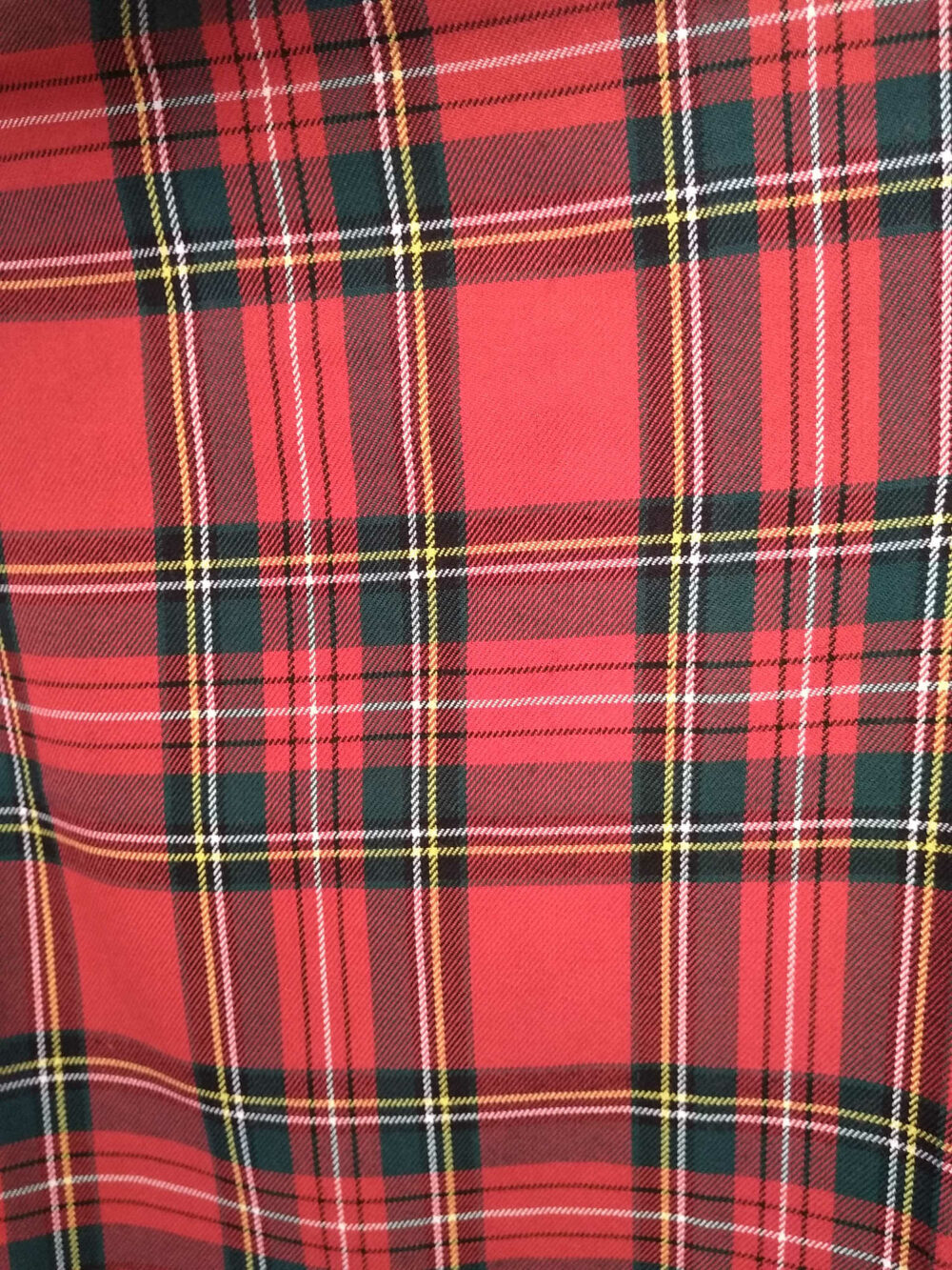 tartan rouge classique